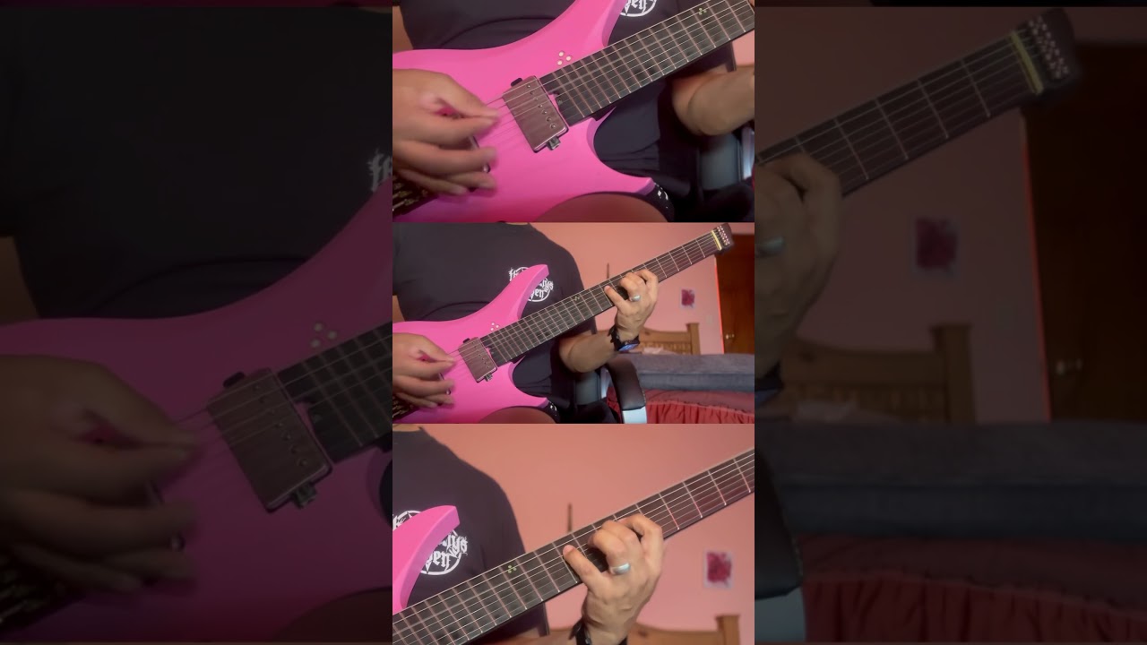 Gian is playing “Last Awakening” from our álbum “Caged in Memories” 