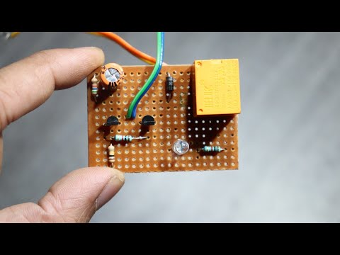 DELAY ON TIMER ⏲. USING ONLY TWO TRANSISTOR. PROTECT YOUR ELECTRICAL ARE ELECTRONICS EQUIPMENTS.