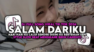 DJ HARI HARI KU LALUI SENDIRI DISINI SLOW BEAT MENGKANE VIRAL TIK TOK