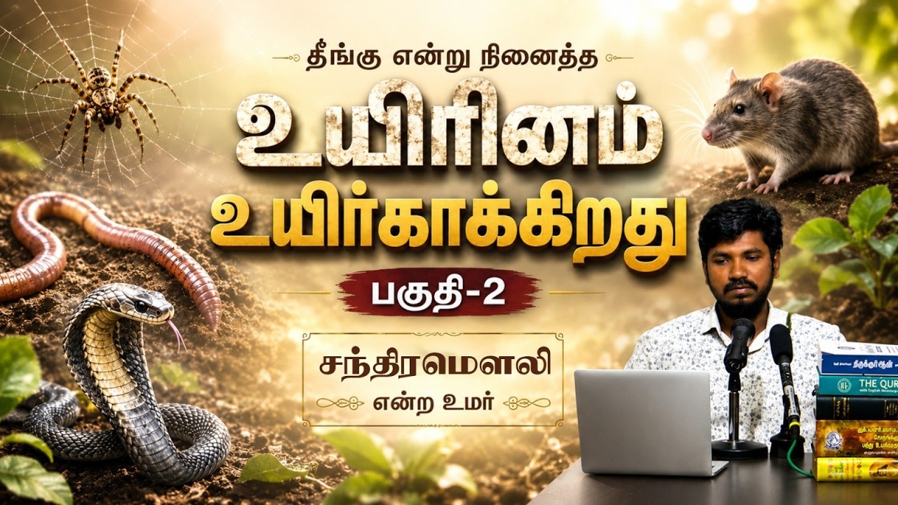 தீங்கு என்று நினைத்த உயிரினம் உயிர்காக்கிறது Part-2┇சந்திரமௌலி என்ற உமர்┇10-05-26┇Way to Paradise