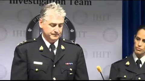 Julie Paskall Murder - Press Conference (Canada)