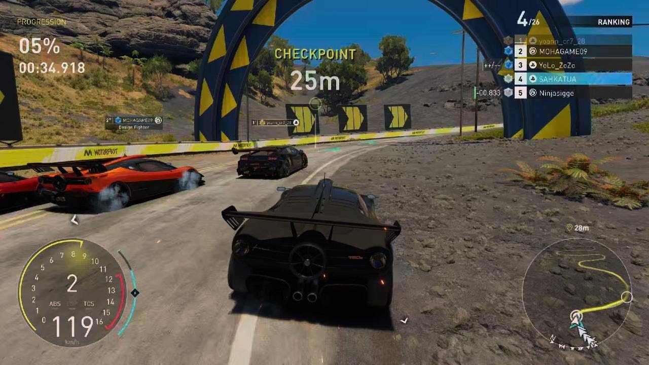 GrandRace WIN🥇with Over 90% LEAD//THE CREW MOTORFEST