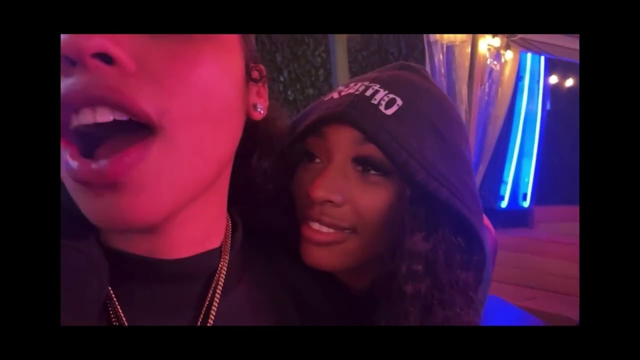 Rina and Nayah  frisky in the club 3/9