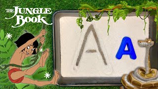 Learn to write the Alphabet with the Jungle BOOK - The Jungle Book ABC -Baloo, Mowgli and more!