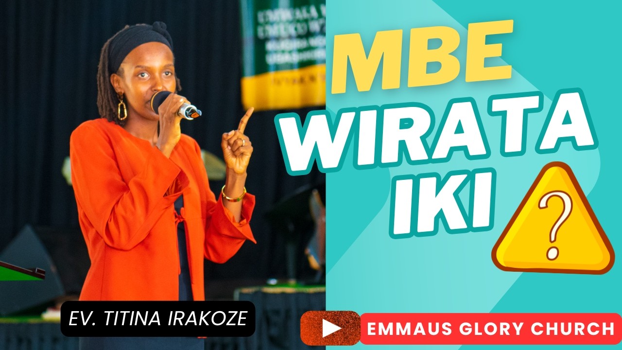 SUBIZA AMASO YAWE KURI KRISTO: Kwizera Kuruta Ibikorwa | Ev. Titina IRAKOZE