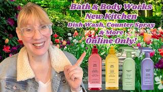 Bath & Body Works New Kitchen Dish Wash, Counter Spray & More - Online Only!