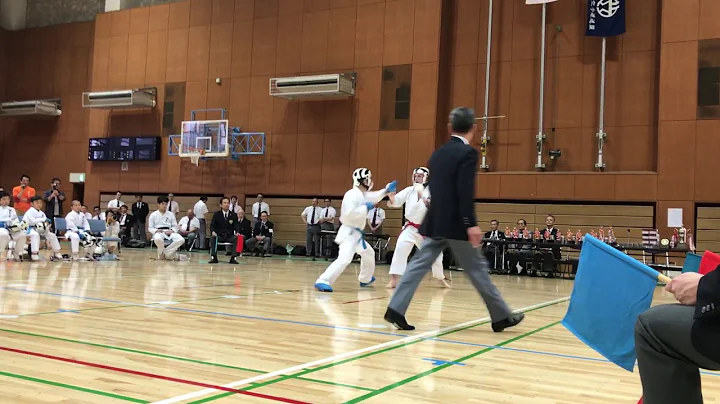 Sensei Jason Hitchings Kumite Final - Shibuya-Ku C...