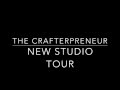 The crafterpreneur studio tour first look