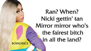 Nicki Minaj - Swish Swish (Verse - Lyrics) dont b trying double back already despise you tiktok