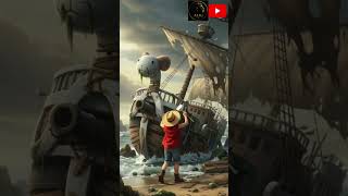 Fixing wrecked ship! #satisfying #timelapse#onepiece #aishorts #cleaning #aivideo