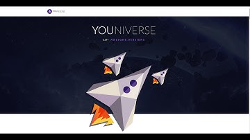 Business WordPress theme - Youniverse: Installation theme and import demo data