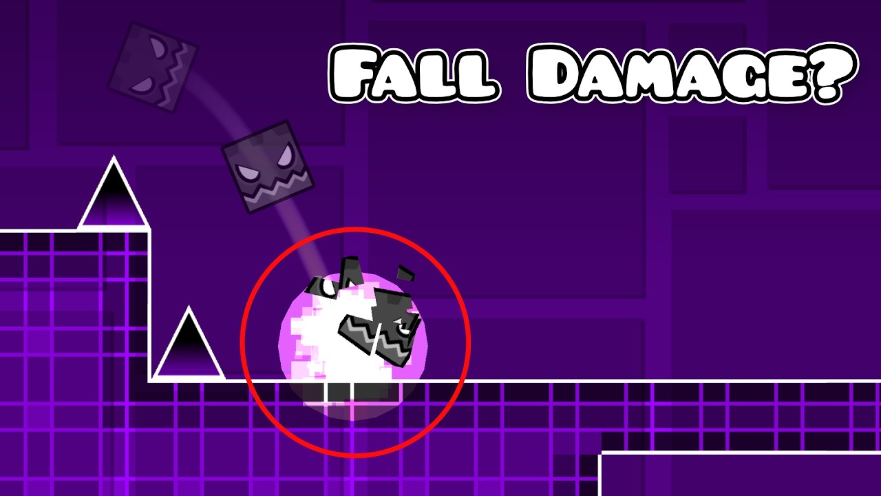 Can You Beat The Main Levels With FALL DAMAGE? - YouTube