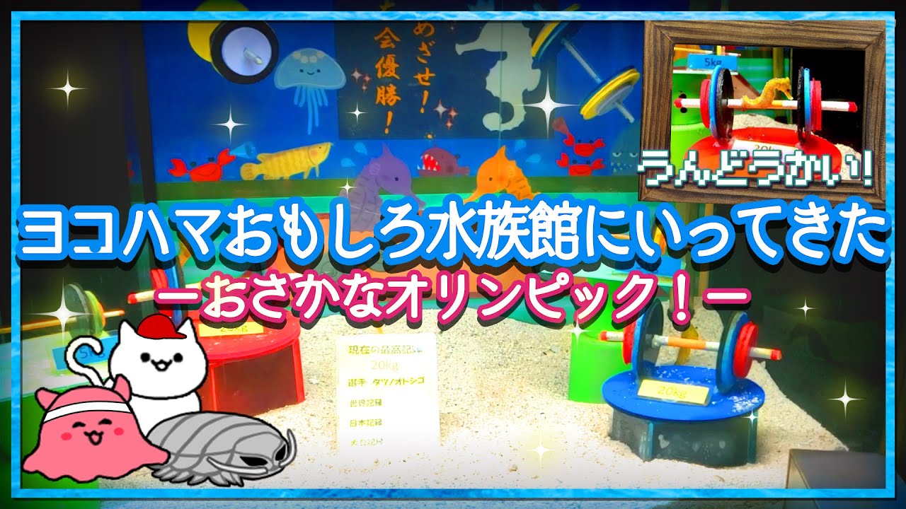 ヨコハマおもしろ水族館にいってきました。