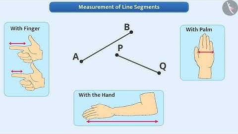 Measurement of line segments | Part 1/3 | English | Class 6