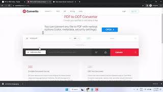 How to Convert PDF to ODT screenshot 2