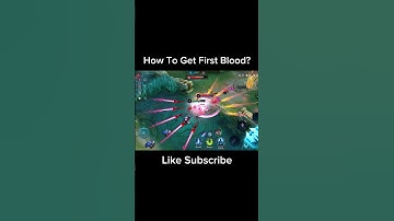 How To Get First Blood? #mobalegends5v5 #moba5v5english #moba5v5pippin