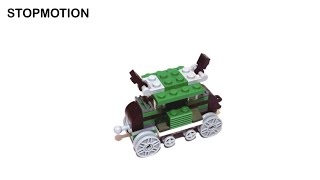 How To Build LEGO Creator Mini Trains Set 4837 Part 3
