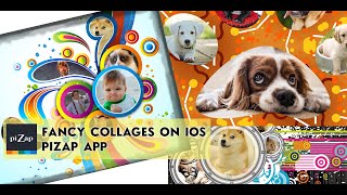 piZap's Quick Photo Editing Tutorial: Fancy Collages on IOS piZap App screenshot 5