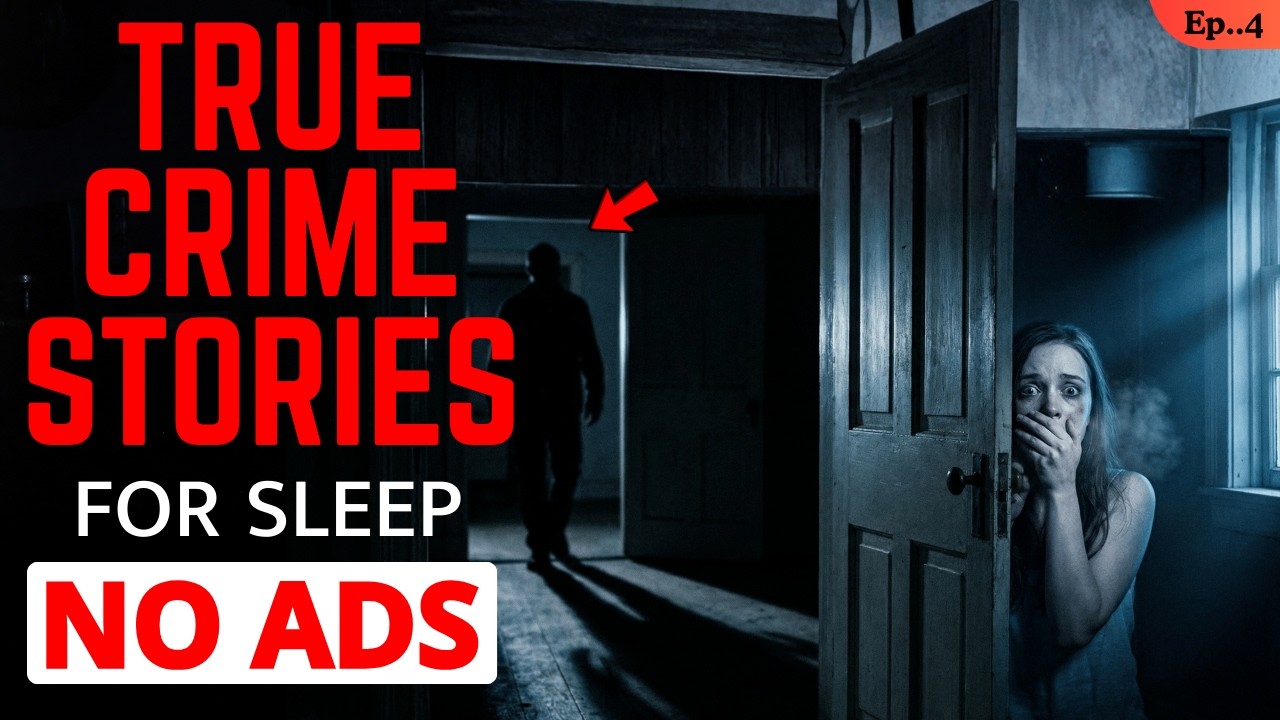 3 HOURS of Dark True Crime Stories For Sleep With Rain Sound | 🔴 NO ADS 🔴 | Black Screen | Ep 4