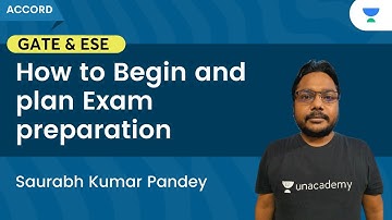 How to Begin and plan Exam preparation | Gate & ESE | Saurabh Kumar Pandey