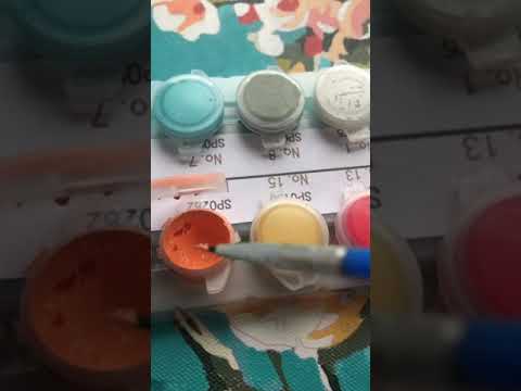 Paint by numbers #shorts