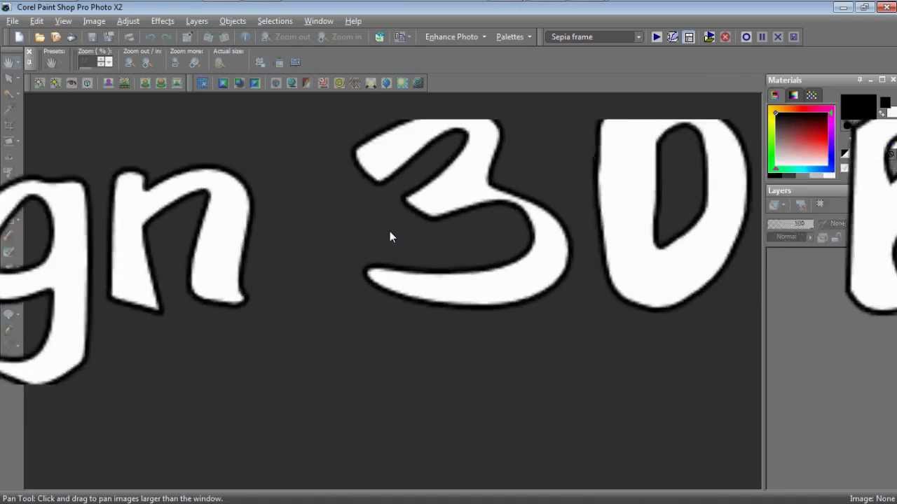 Design 3D Brush on Corel Paint Shop Pro Photo X2 YouTube