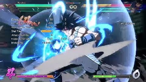 DBFZ Bardock optimal side switch