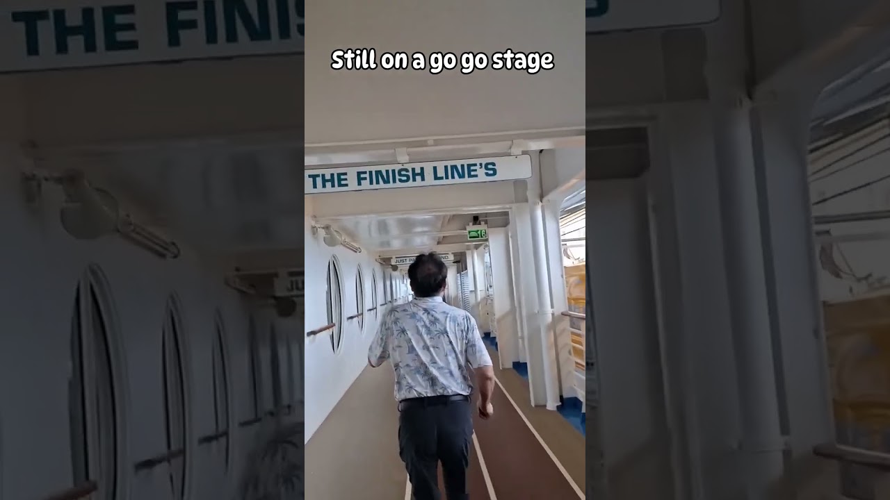 #gogostage  #walkingexercise  When cruising you walk so you can eat more