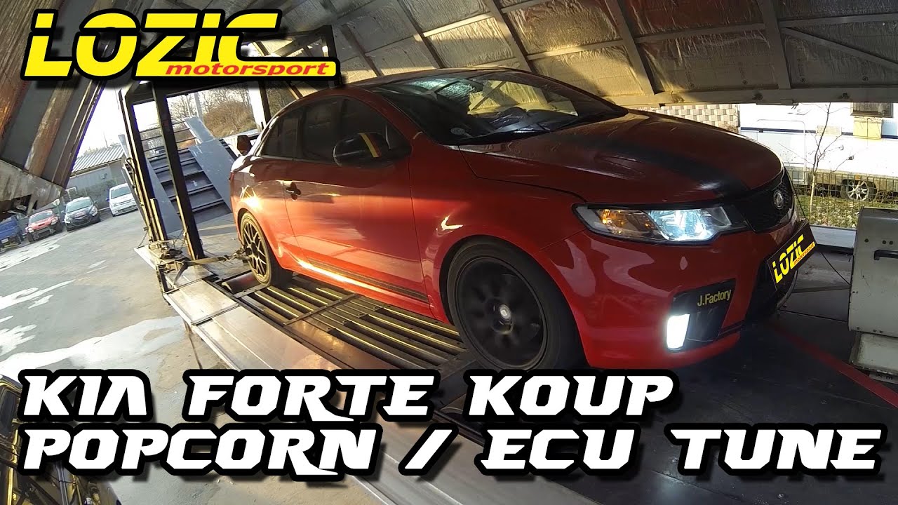 Kia Forte Koup POPcorn, ECU tune, Lozic YouTube