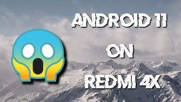 How Android 11 on Redmi 4x.     |||  Custom ROM ||| Cherish OS  ||| Review |||