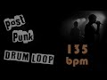 Post Punk Drum Loop 135 bpm