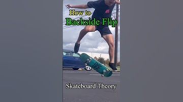 Learn how to backside kickflip in 60 seconds. Skateboard Theory