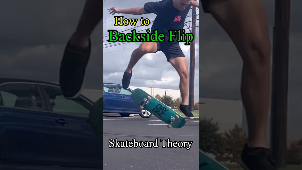 Learn how to backside kickflip in 60 seconds. Skateboard Theory