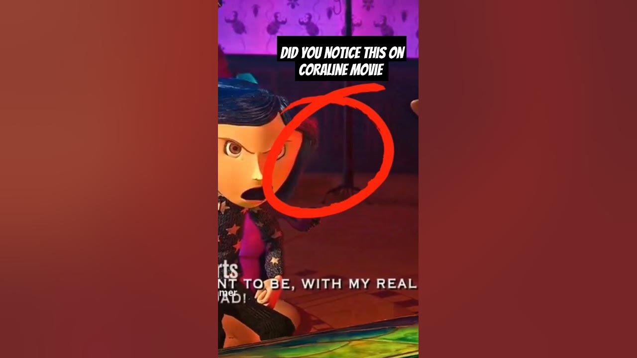 I didn't see this on Caroline's movie until now😬#caroline #shorts