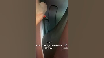 2022 lincoln Navigator Neutral Overide.#towlife #towtruckthings