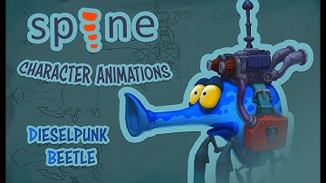Spine 2D CHARACTER  ANIMATIONS