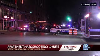 At least 10 people hurt in shooting near UWMadison