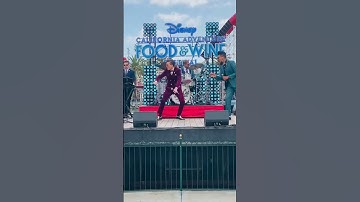 Thumbnail of Phat Cat Swingers performing at Disney California Adventure during the Food and Wine Festival #short