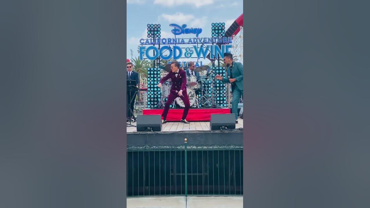 Phat Cat Swingers performing at Disney California Adventure during the Food and Wine Festival #short