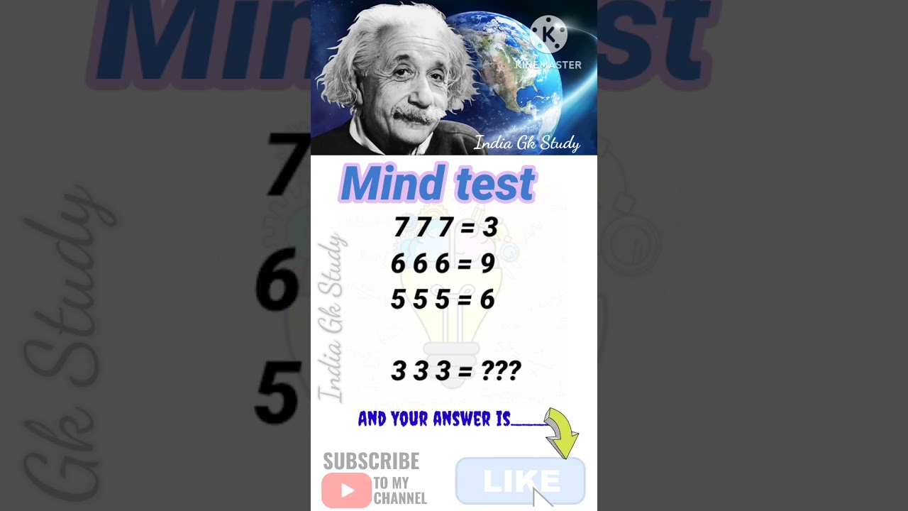 Test your math Puzzles solving skills! Can you??  