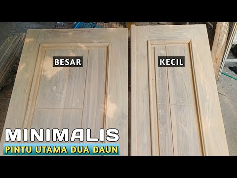 REVIEW PINTU KAYU JATI | DETAIL UKURAN DAN HARGA
