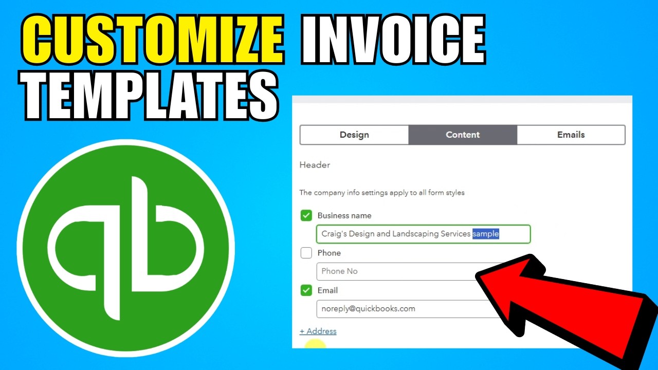 How To Customize Invoice Templates In QuickBooks Online (2026 ...