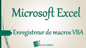 Excel - Enregistrer une macro grâce à l
