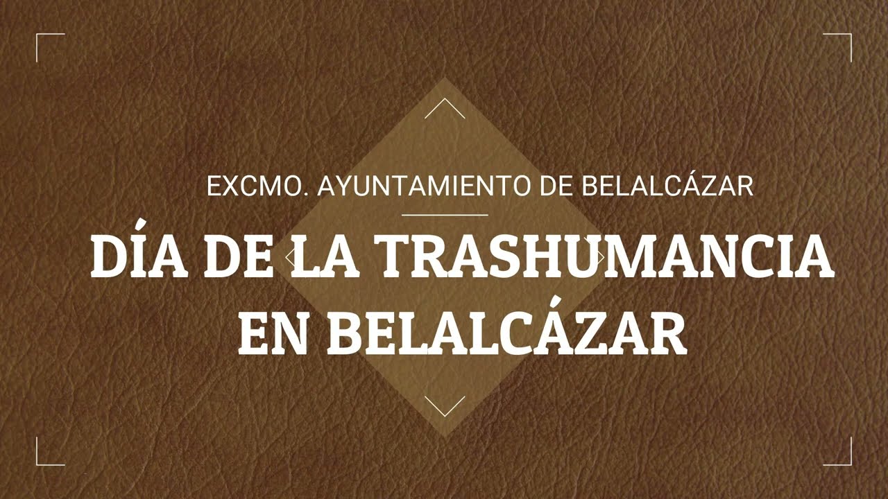 DÍA TRASHUMANCIA EN BELALCÁZAR 2024