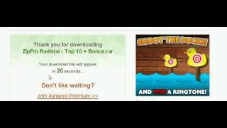 Howt to download from 4shared? Kaip parsisiųsti failus iš 4shared?