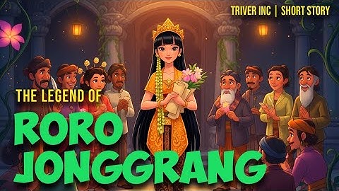 🌙 The Legend of Roro Jonggrang | Indonesian Folklore Animation | The 1000 Temples Myth