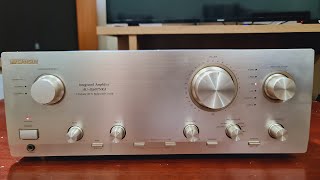 ♨️♨️♨️Amply SANSUI -607NRA quá đẹp,giá quá hợp lý mặt vàng chanh LH 0945101636