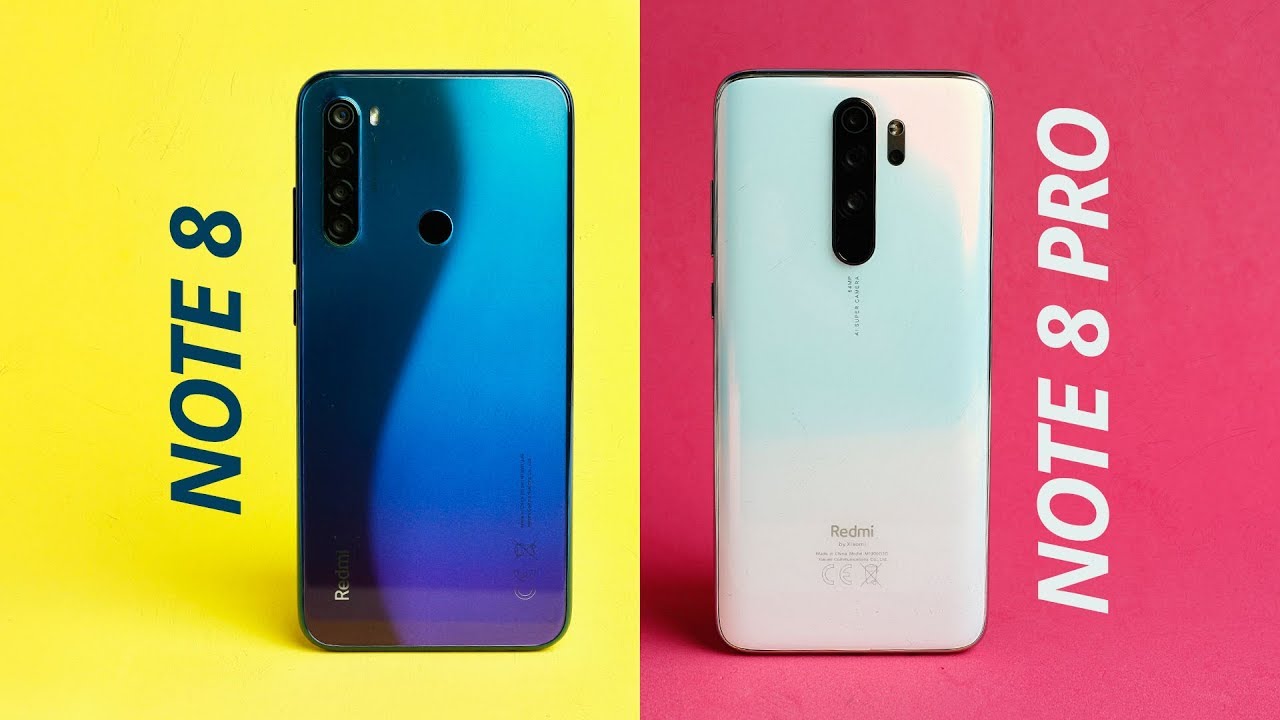 Xiaomi Redmi Note 8 vs Redmi Note 8 Pro [Comparativo] 