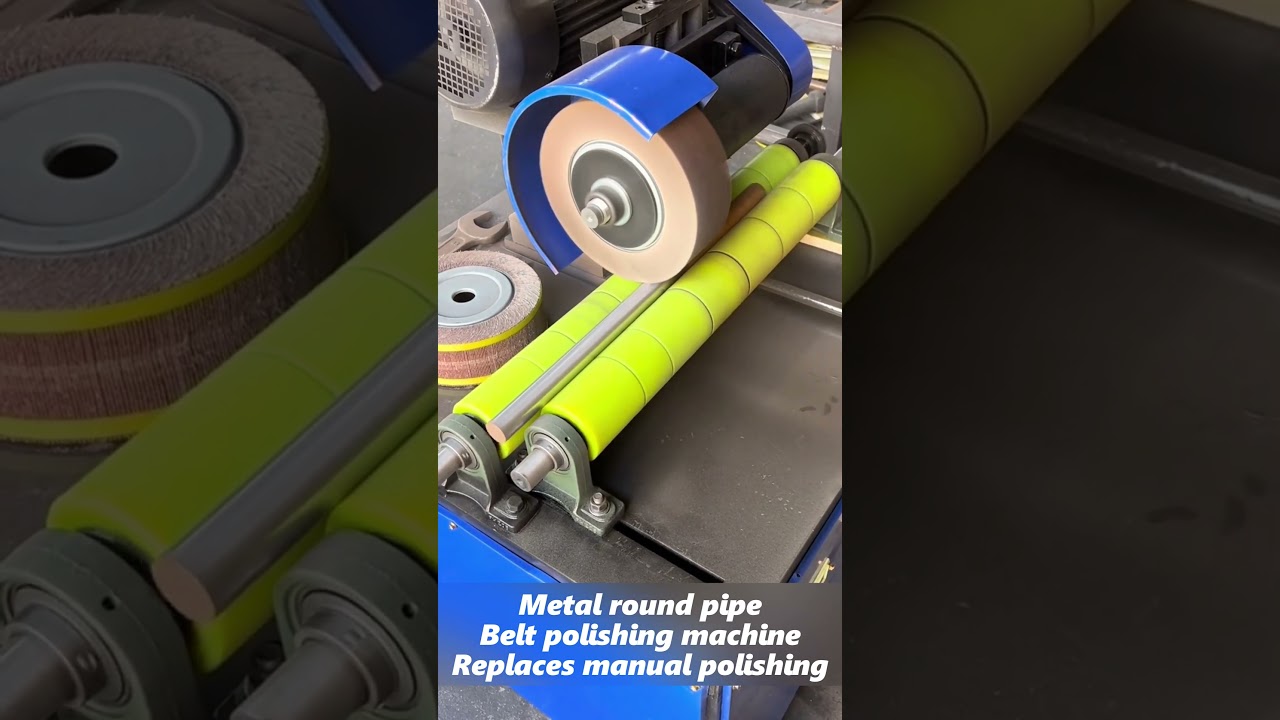 XYD round tube belt polishing machine 