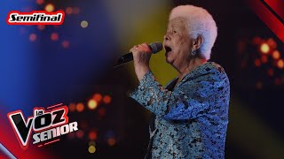 Copito de Nieve canta &#39;Perfidia&#39; en la semifinal | La Voz Senior 2022